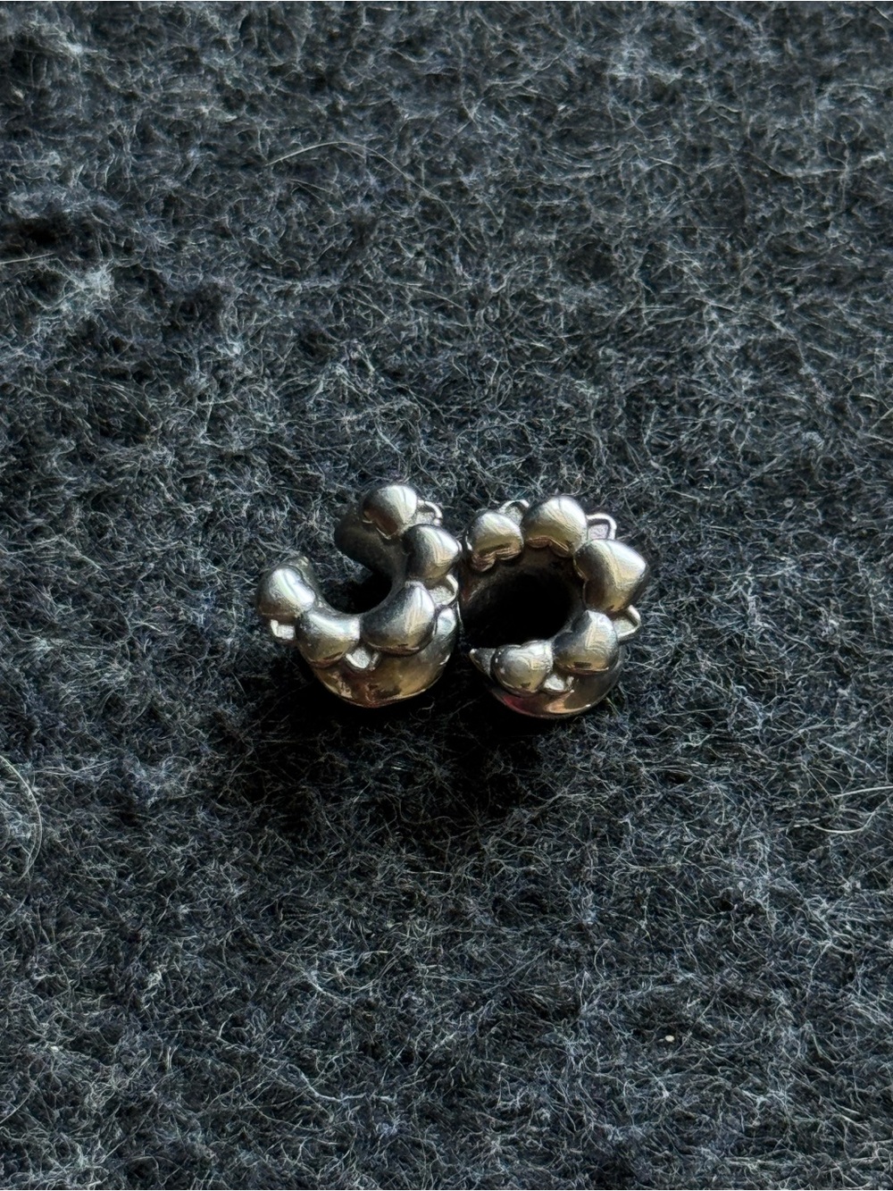 Stainless Steel Plugs, 2g, Hearts